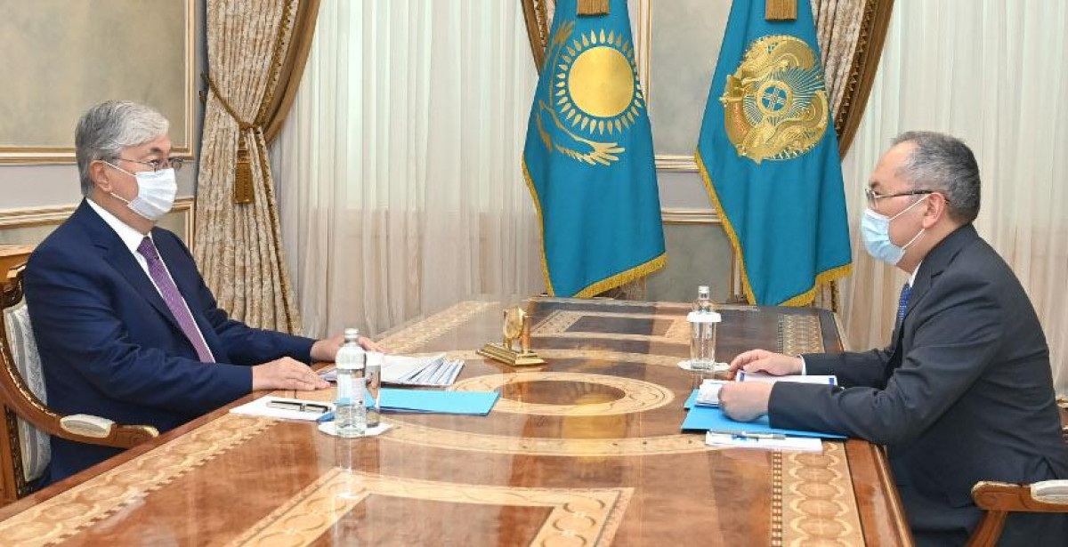 Kazakh President receives Chairman of Financial Monitoring Agency