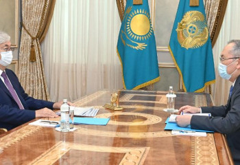 Kazakh President receives Chairman of Financial Monitoring Agency