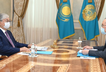 Президент Қаржылық мониторинг агенттігінің төрағасын қабылдады