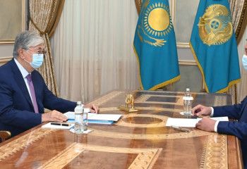 Президент принял акима Мангистауской области Нурлана Ногаева 