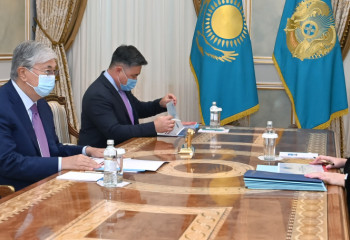 Президент Есеп комитетінің төрағасы Наталья Годунованы қабылдады