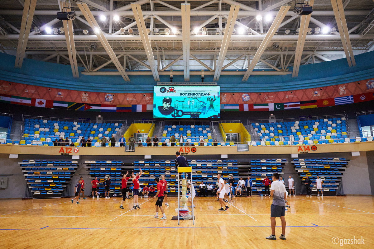 Пограничная служба КНБ РК провела турнир по волейболу в честь юбилея ведомства