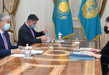 Tokayev receives Accounts Committee Head 