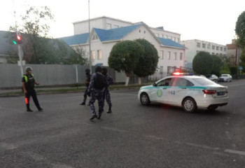 Талдықорғанда ғимаратқа 