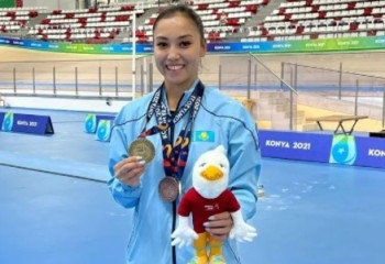Казахстанка выиграла три медали Исламиады в спортивной гимнастике