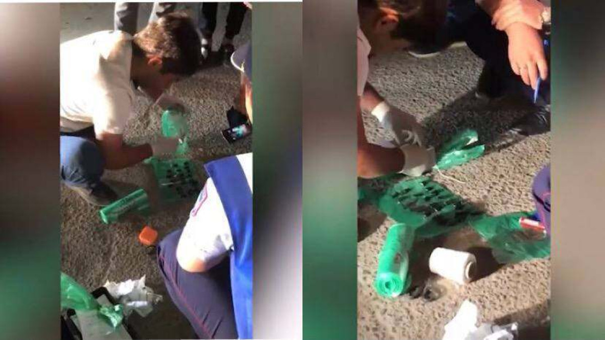 Крупную партию синтетических наркотиков изъяли у подростка в Таразе