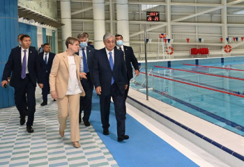 Касым-Жомарт Токаев посетил образовательный центр 