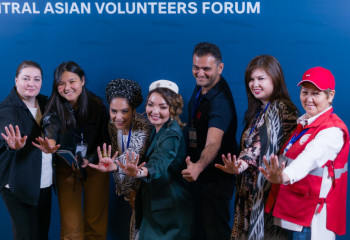 Елордаға Орталық Азиядан 600-ден астам ерікті келді