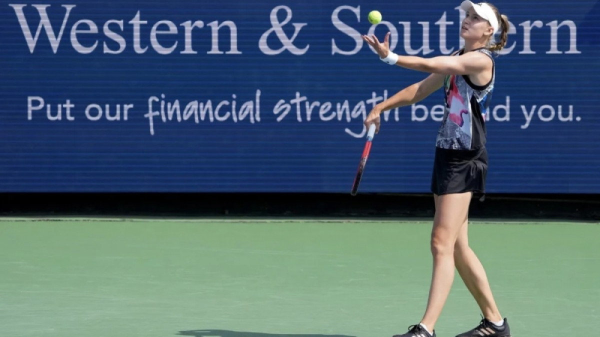 Елена Рыбакина Цинциннатидегі теннис турнирінің ширек финалына шықты