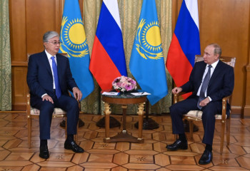 Владимир Путин Қасым-Жомарт Тоқаевқа алғыс білдірді