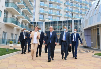 Тоқаев Сочидағы «Сириус» білім беру орталығына барды