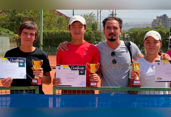 Казахстанские теннисисты успешно выступили на юниорских турнирах