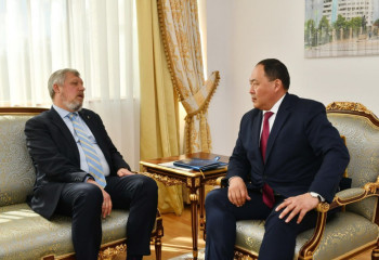 СІМ-де Украинаның Қазақстандағы елшісімен кездесу өтті
