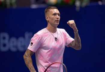 Kazakhstani tennis player advances to second round of  ATP Challenger in Thailand