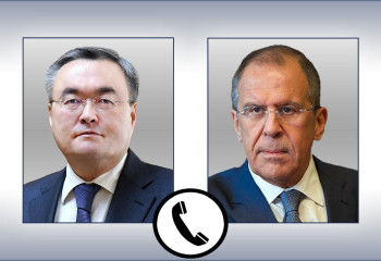 Тлеуберди и Лавров обсудили график предстоящих мероприятий