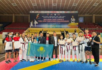 Қазақстан таэквондодан Азия чемпионатында жеті медаль жеңіп алды