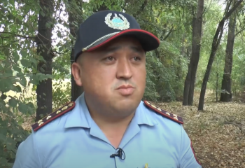 Алматыда нәрестені құтқарған полицияның шені өсті