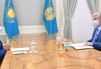 Глава государства принял членов Национального курултая при Президенте