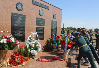 Взрывы в Жамбылской области: состоялось открытие мемориала памяти погибших