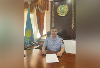 Ақтау қалалық полиция басқармасының бастығы ауысты