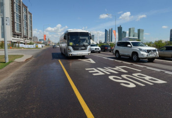 Астанада автобус жолағымен жүруге рұқсат берілуі мүмкін