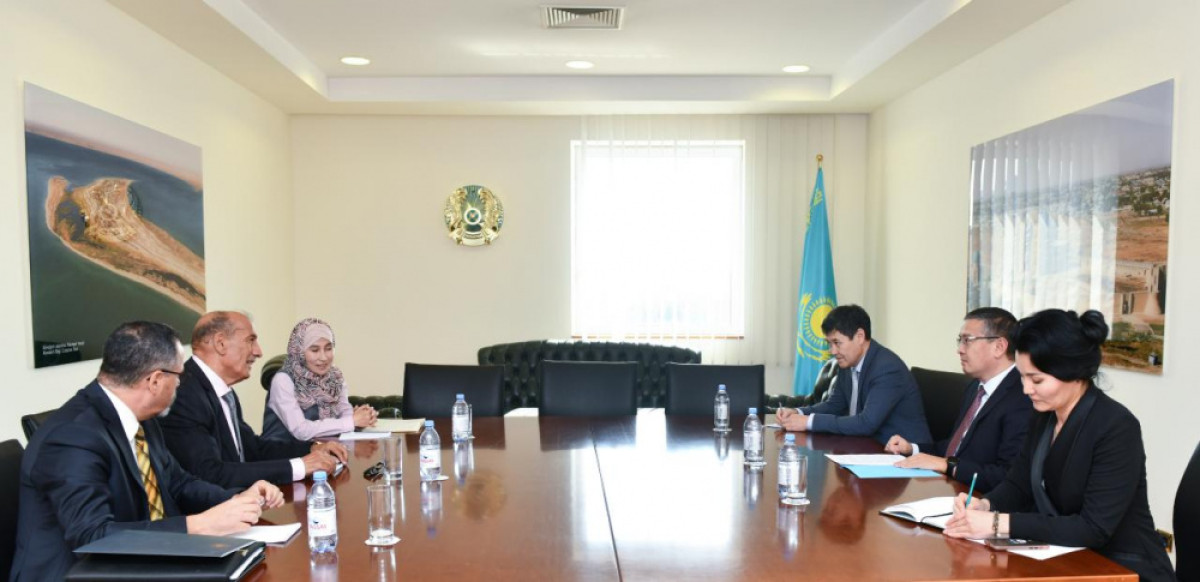 On meeting with Ambassador of Algeria