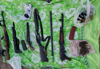 Два схрона огнестрельного оружия и боеприпасов найдено в Шымкенте