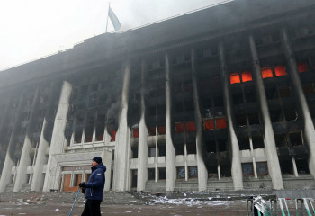 Во сколько обойдется ремонт сгоревшего здания акимата Алматы