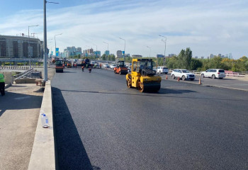 Сарайшық көпіріндегі ақауларға байланысты жөндеу жұмыстары айдың соңына дейін жүргізіледі