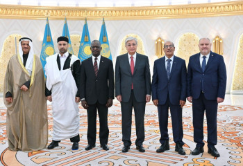 Касым-Жомарт Токаев принял верительные грамоты у послов ряда государств