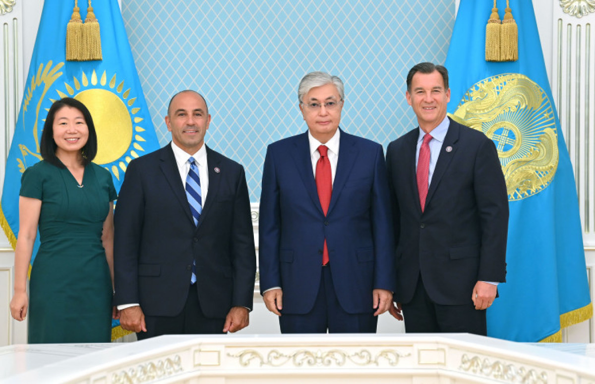 Kazakh President receives US Congressional delegation