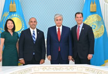 Kazakh President receives US Congressional delegation