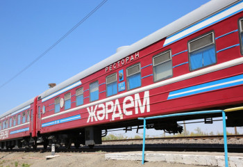 Түркістан тұрғындары медициналық пойызда тегін тексеруден өте алады