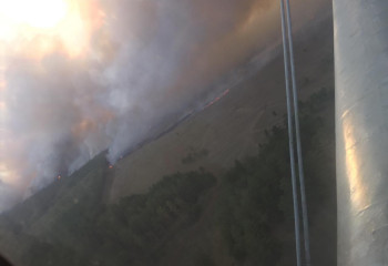 Қостанай облысында өртке байланысты шұғыл желі іске қосылды