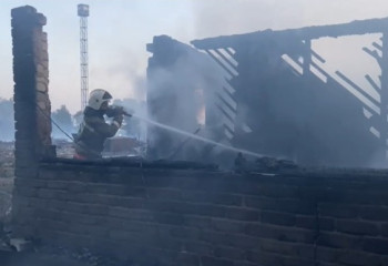 Өрт сөндірушілер Әулиекөл мұнай базасын сақтап қалды