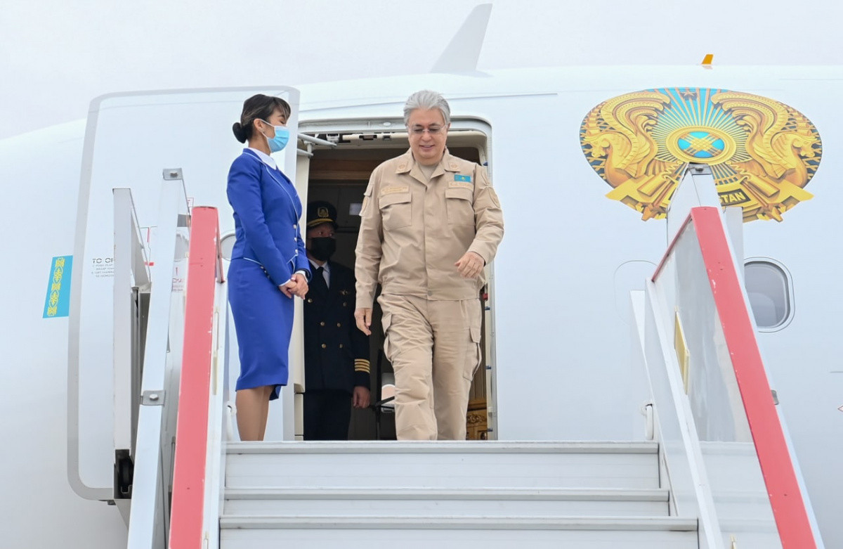 Президент Касым-Жомарт Токаев с рабочей поездкой прибыл в Костанайскую область