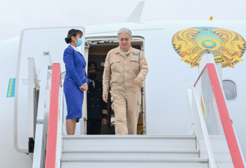 Tokayev arrives in Kostanay region 