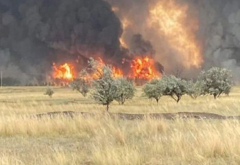Глава МЧС сообщил о локализации пожара в Костанайской области