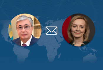 Tokayev sends congratulatory telegram to UK Prime Minister Liz Truss