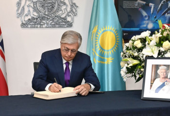 Касым-Жомарт Токаев посетил Посольство Великобритании в Казахстане 