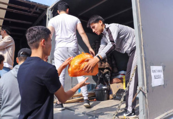 120 тонн гумпомощи отправили из Алматы пострадавшим в Костанайской области