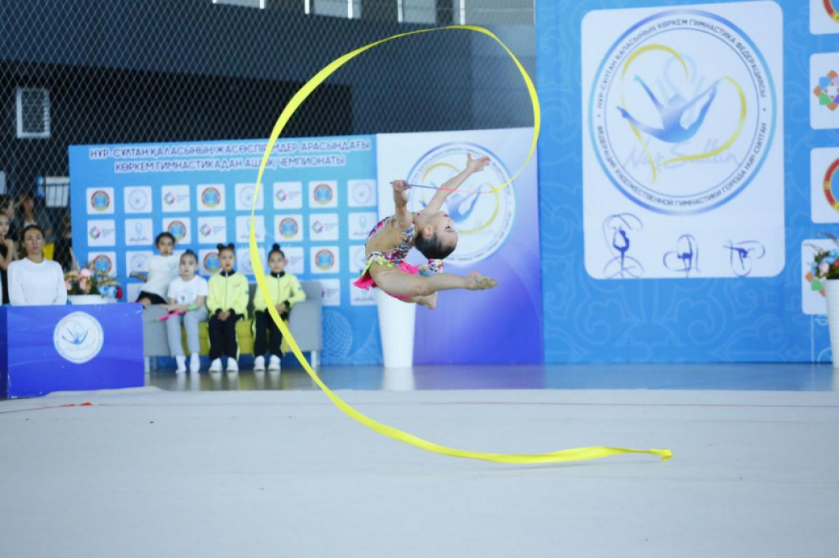 Көркем гимнастикадан елорданың ашық чемпионаты өтті