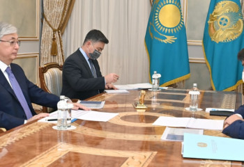 Мемлекет басшысы Бәсекелестікті қорғау және дамыту агенттігінің төрағасын қабылдады