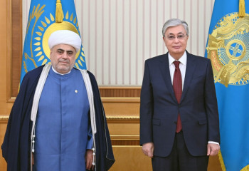 Мемлекет басшысы Кавказ мұсылмандары басқармасының төрағасын қабылдады