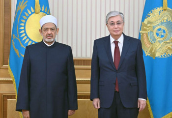 Қасым-Жомарт Тоқаев «Әл-Азһар» университетінің Жоғарғы имамымен кездесті