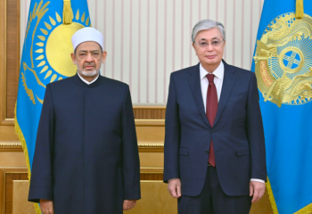 Токаев встретился с Верховным имамом университета «Аль-Азхар»