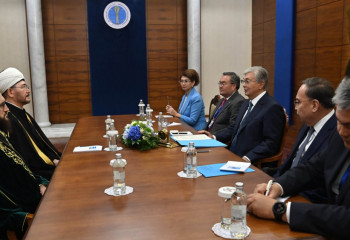 Токаев провел переговоры с председателями Духовного управления мусульман России и Татарстана