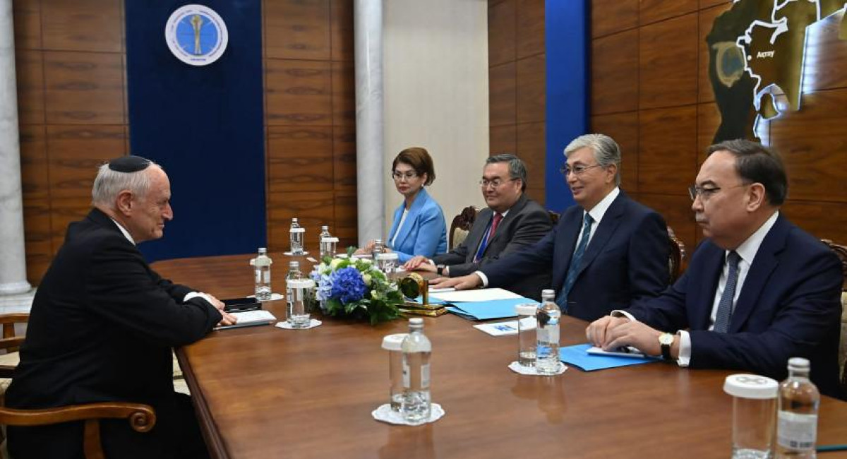 Tokayev meets with Vice Chair of Conference of Presidents of Major American Jewish Organizations