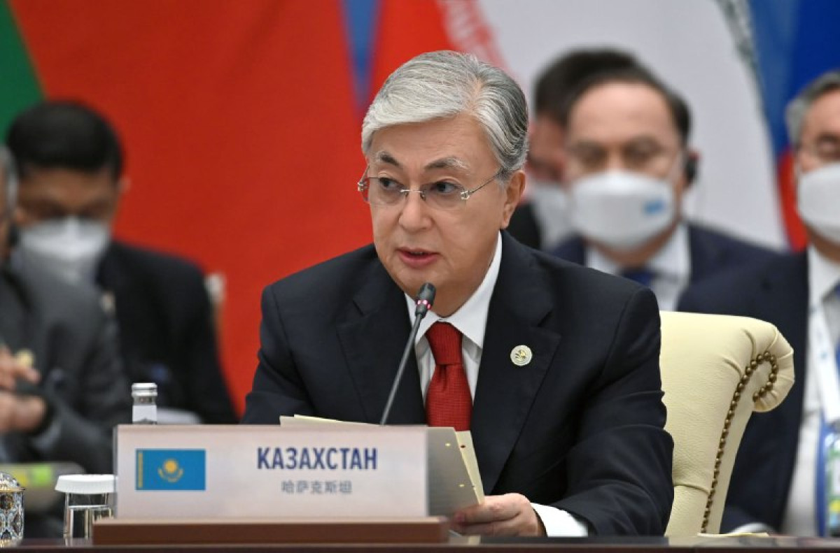Токаев выступил на заседании Совета глав государств – членов ШОС 