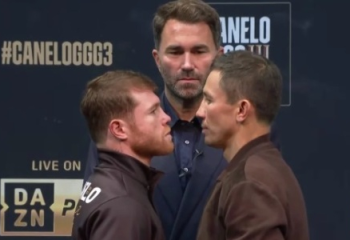 Golovkin and Alvarez hold duel of views